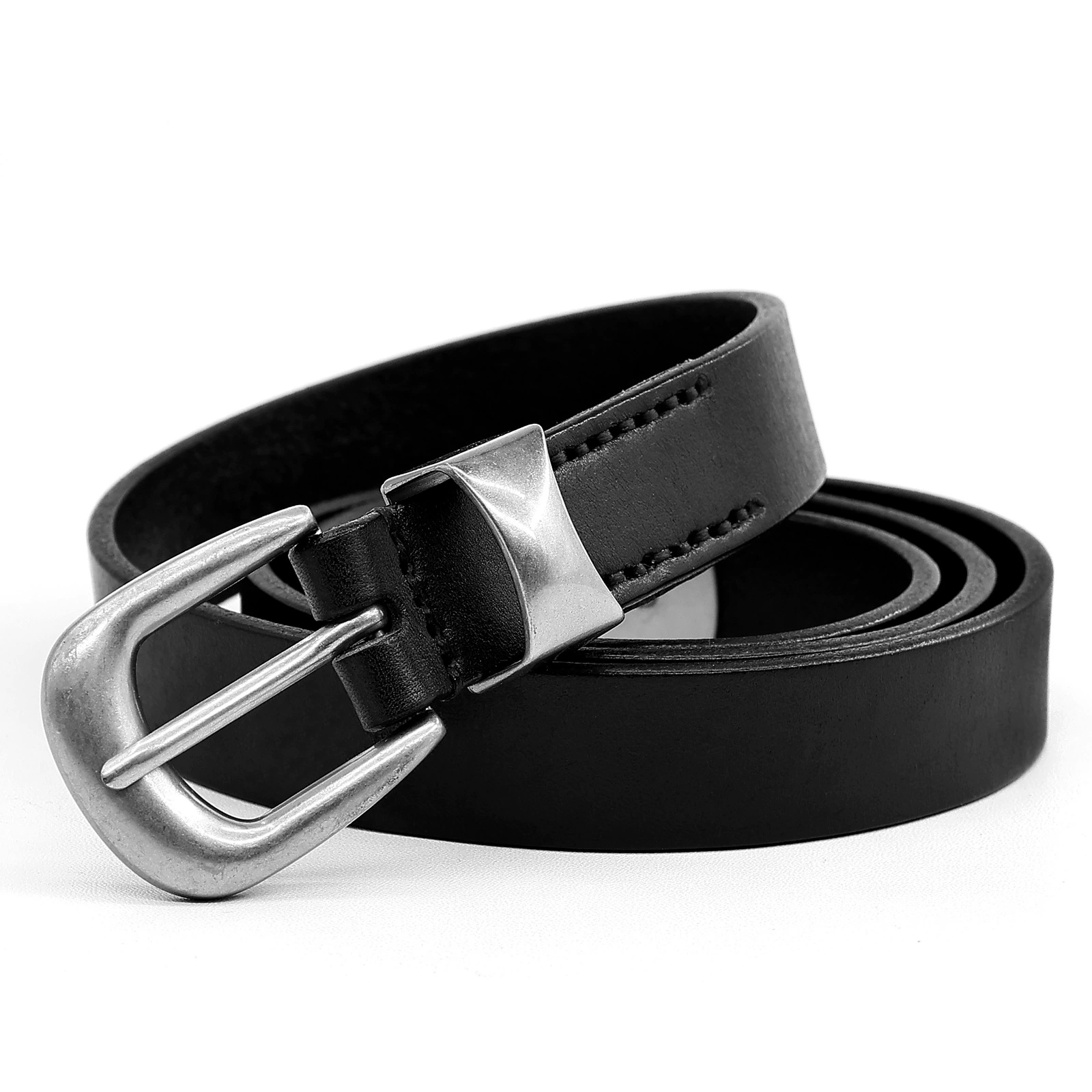Модный кожаный ремень, универсальные брюки, коровья кожа, корейский стиль