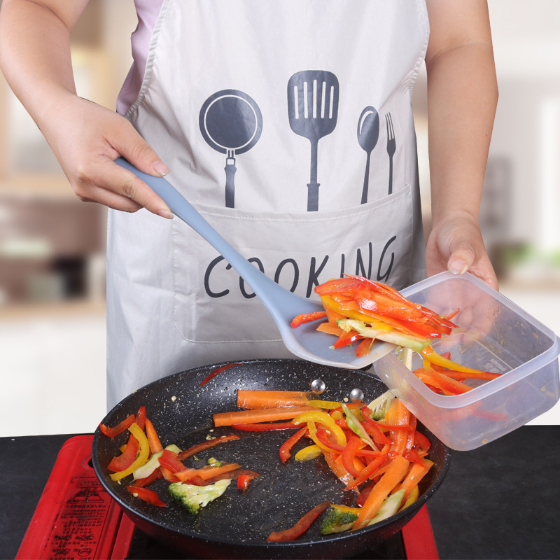 Cocina frita pala de silicona integral todo incluido cocina de cocina