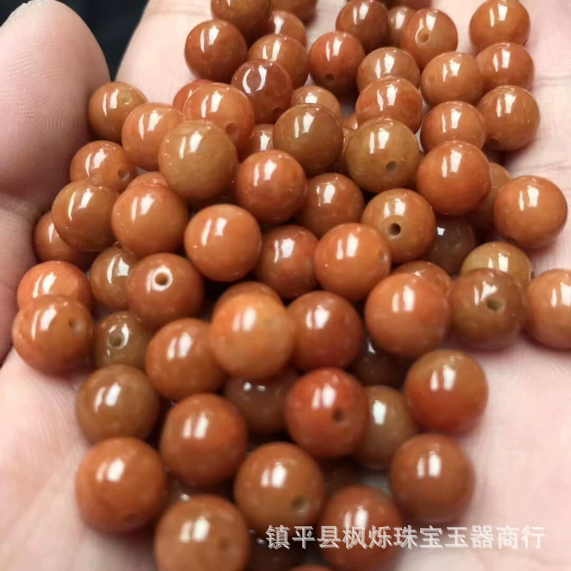 Изумрудные бусины агат, украшения, DIY
