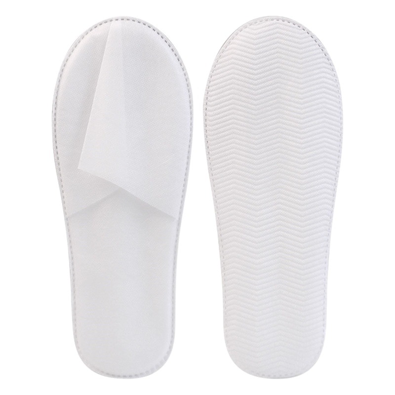 Non-woven slippers whiteboard general hospitality foreign trade aviation chain express hotel disposable slippers wholesale