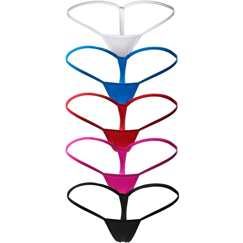 Cross-Border E-Commerce Mini Thong Women's Sexy Underwear Low-Waist Seamless Underwear One-Thread Sexy See-Through Underwear