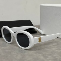 C家新款6108凯旋门复古黑色墨镜女高级感防紫外线太阳眼镜