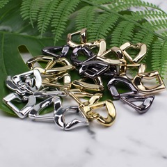 廠家ABS塑料UV電鍍鏈條22*22D型扣插扣開口圈diy飾品鏈子配件批發