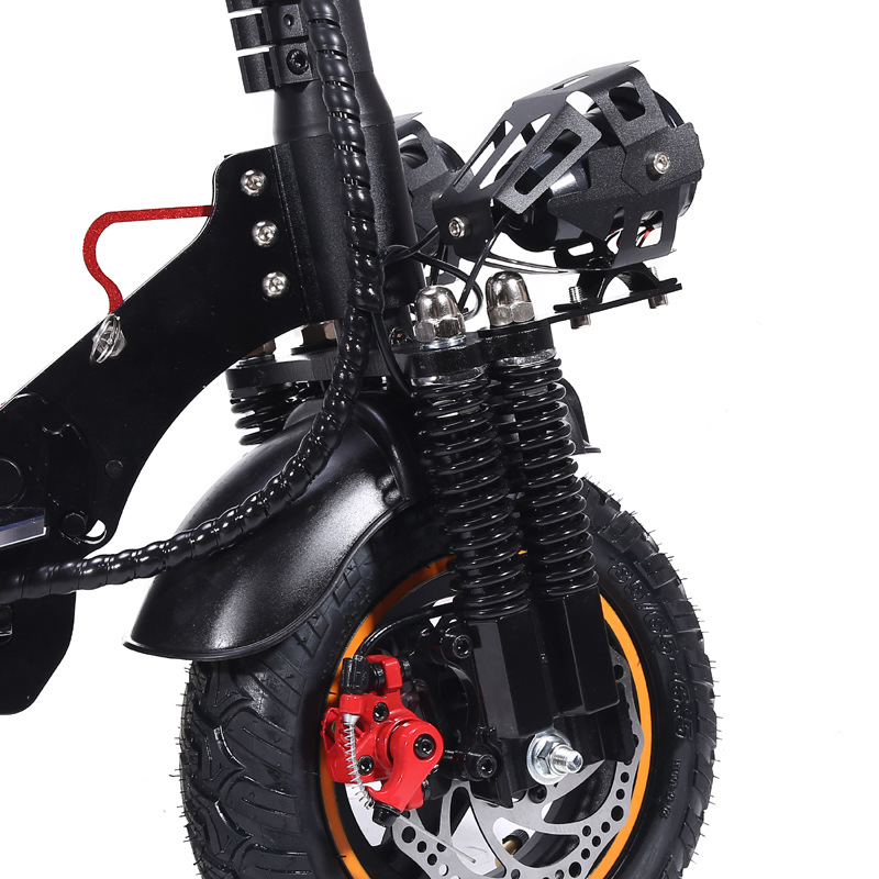 Adult Off-Road Electric Scooter 48V1000W Lithium Battery Foldable Dual-Drive Off-Road Electric Vehicle
