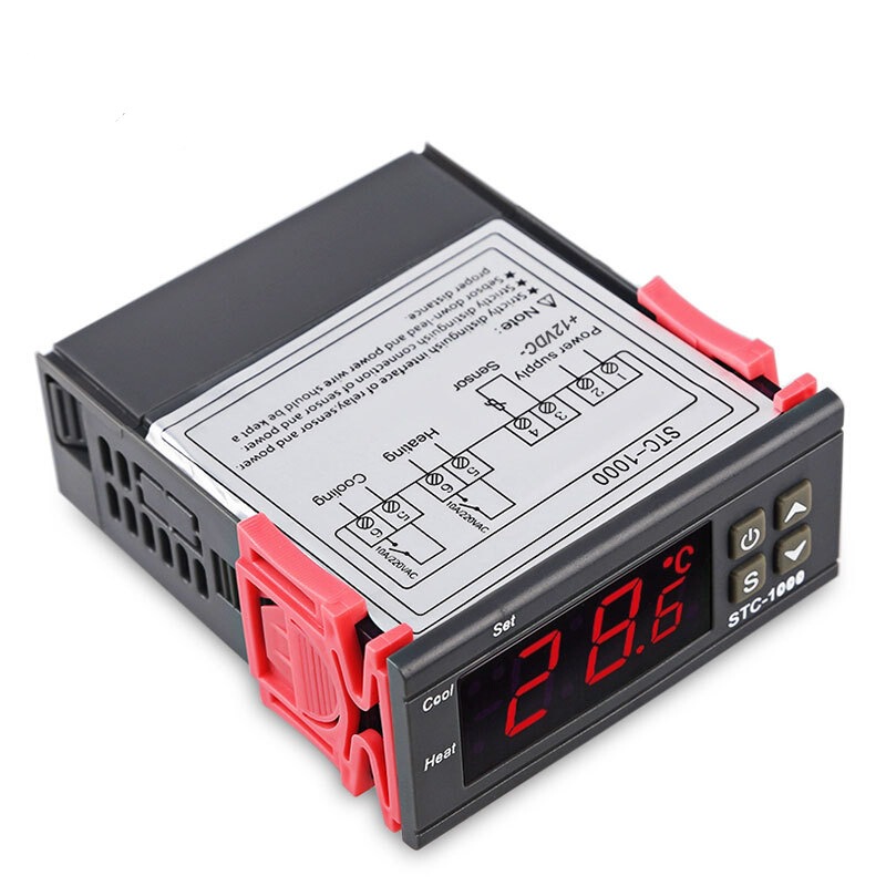 Thermostat Stc-1000 Aquarium Incubation Seafood Machine Electronic Digital Display Microcomputer Temperature Controller Switch