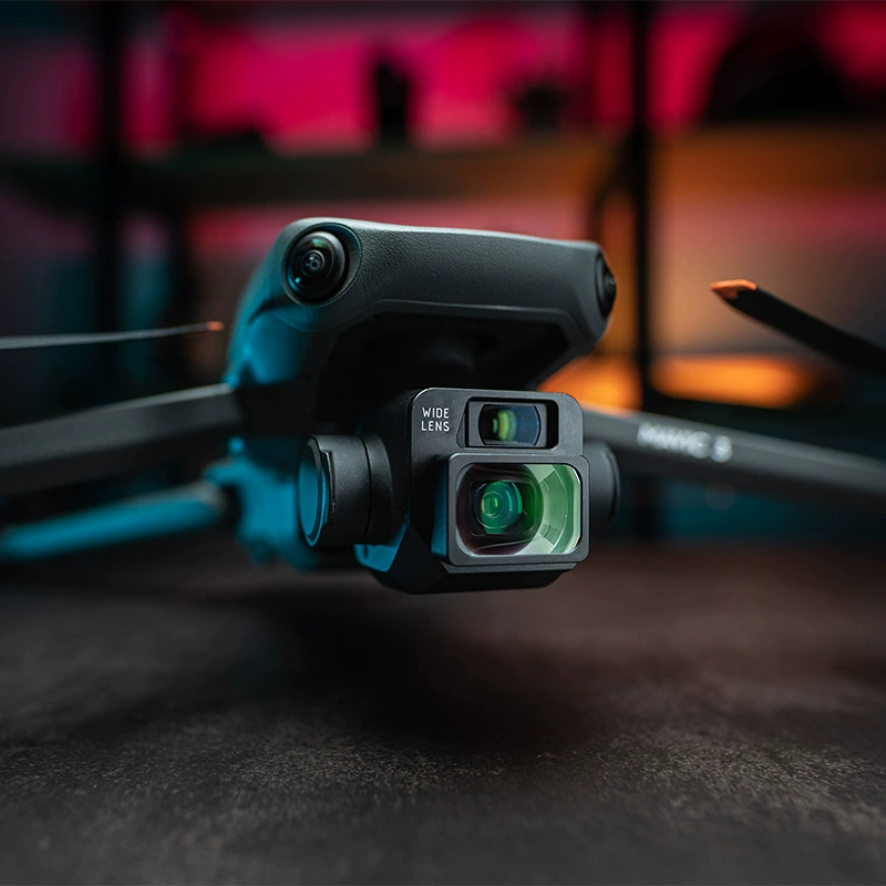 DJI, unmanned wide-angle transformer, lens
