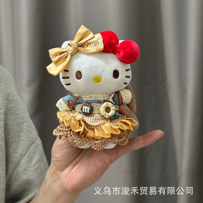 ハローキティバッグペンダントリトルシェフシリーズハローキティ人形ペンダントかわいい漫画人形キーホルダー|undefined