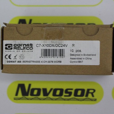RELECO继电器C7-X10DX  24VDC宜科COMAT先咨询再订期货