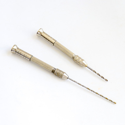 美沐兒 diy香薰蠟燭制作工具蠟芯穿孔用手動打孔手工鑽 加長鑽頭