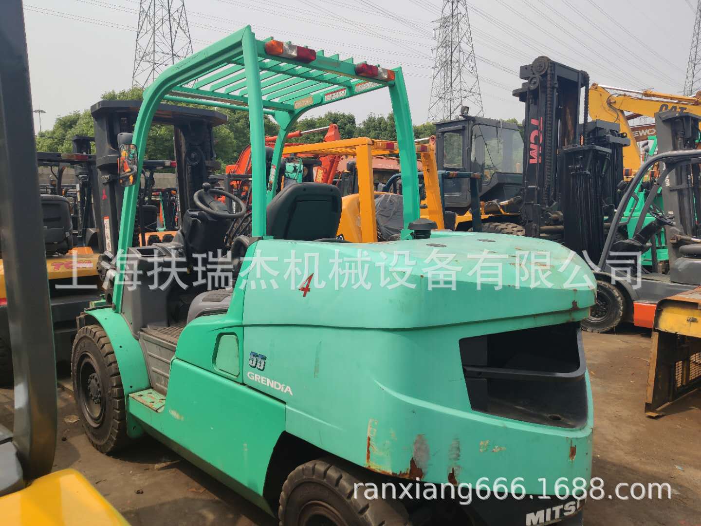 2吨3吨5吨三菱Mitsubishi叉车 FD55 forklift 5吨叉车