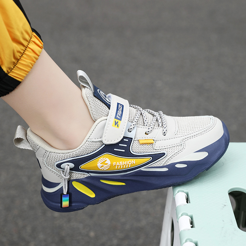 Zapatos de invierno de algodón cálido para niños, niñas, niños, niños, zapatos de correr casuales, velcro