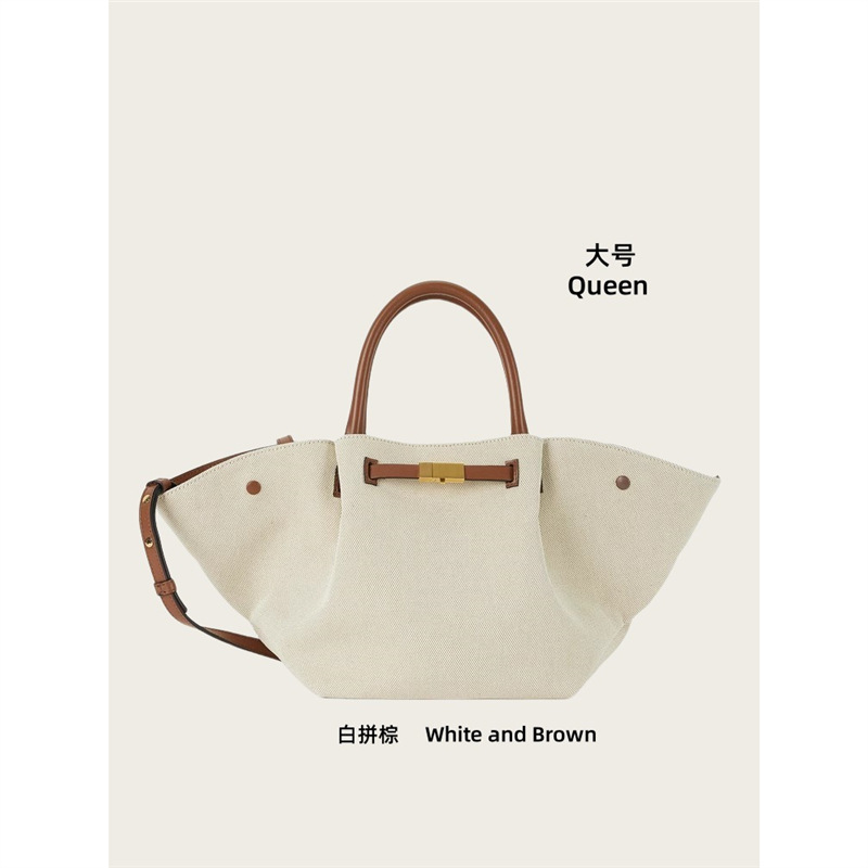 White and brown large size [ready stock shipped in seconds]