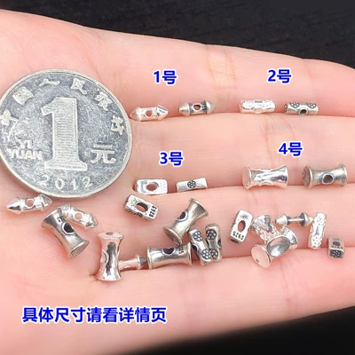 Zərgərlik ara hissələri, waist straight tube beads crystal decorative