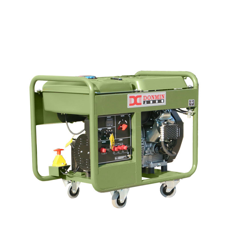 东明 DONMIN 10KW单三相配套施工移动汽油发电机 DMDS12000CXD-BD