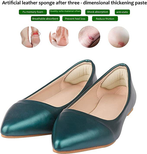 Heel stickers to prevent heel slipping, anti-chafing high heel shoe stickers, half-size insole for women's shoes, adjustable shoe size, shoe size alteration.