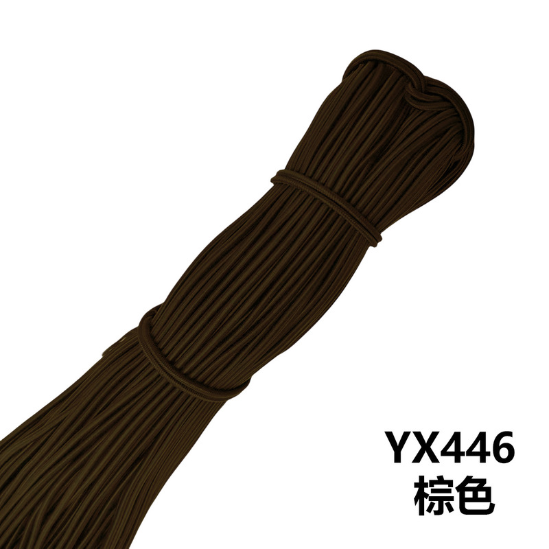 メーカー在庫卸売 2.5 ミリメートルラウンド弾性ロープカラーゴムラテックス高弾性ゴムバンド衣類アクセサリー弾性ロープ|undefined