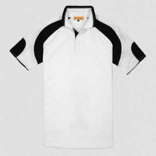 Foreign Trade Black and White Summer Polo Shirt Work Sportswear Short-Sleeved T-Shirt with Logo Advertising Restaurant Work Clothes