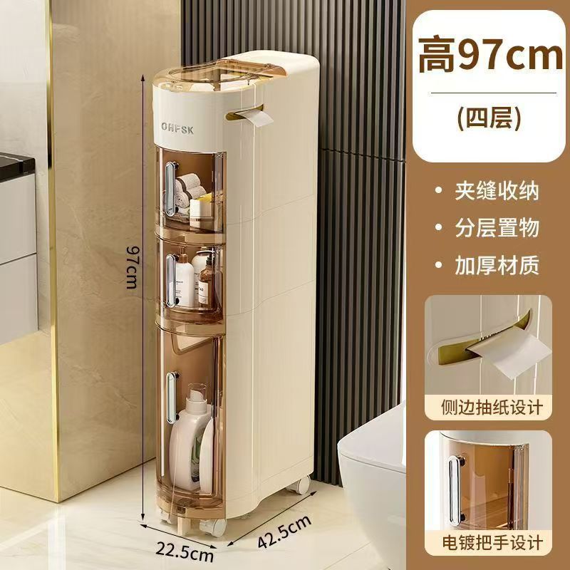 22.5CM de ancho (cuatro capas) engrosado + rueda universal