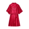 For bride, red