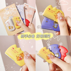 Cute Cat Smooth Razor Blade Wholesaler Macro Eyebrow Shaver Women's Beginner Eyebrow Shaving Razor Beauty Tool