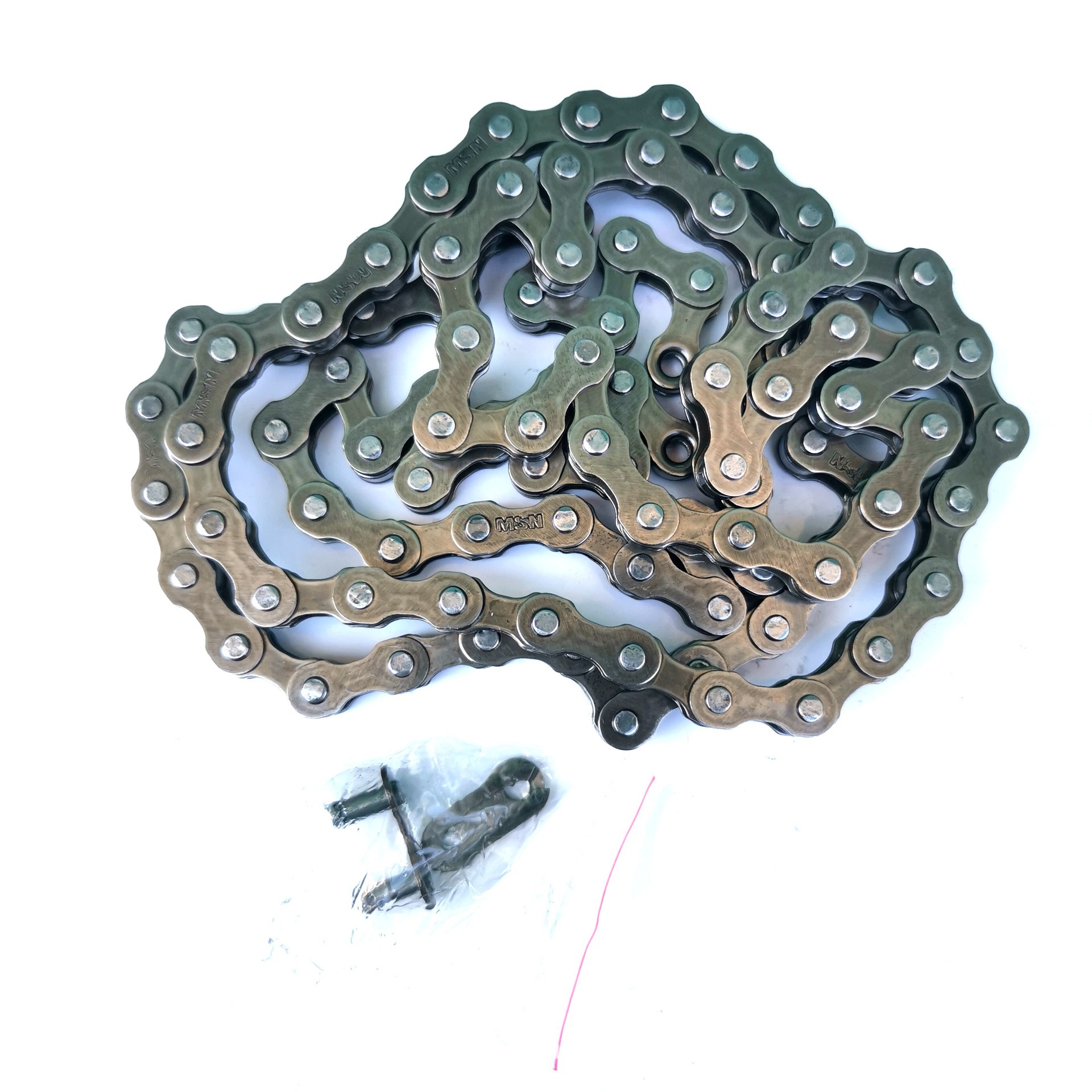 HV marca 410 fabricante de cadena de bicicleta eléctrica cadena de bicicleta Cadena de vuelo muerto Cadena de bicicleta de montaña