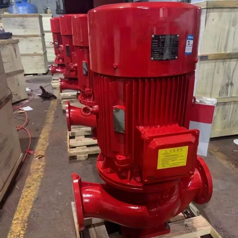Стабильная работа вертикальный одноступенчатый пожарный насос промышленное водоснабжение и дренаж XBD4.5/40G-L вертикальный одноступенчатый пожарный насос