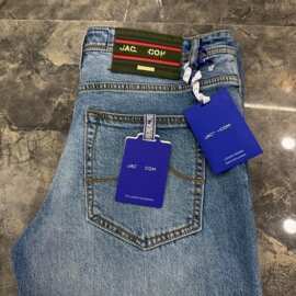 欧货JC高端牛仔裤男欧洲站奢侈品修身小直筒精品男士牛仔裤JC051