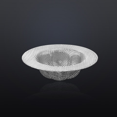 haodex floral full-hole kitchen sink filter dishwasher basin drain basket filter net pool