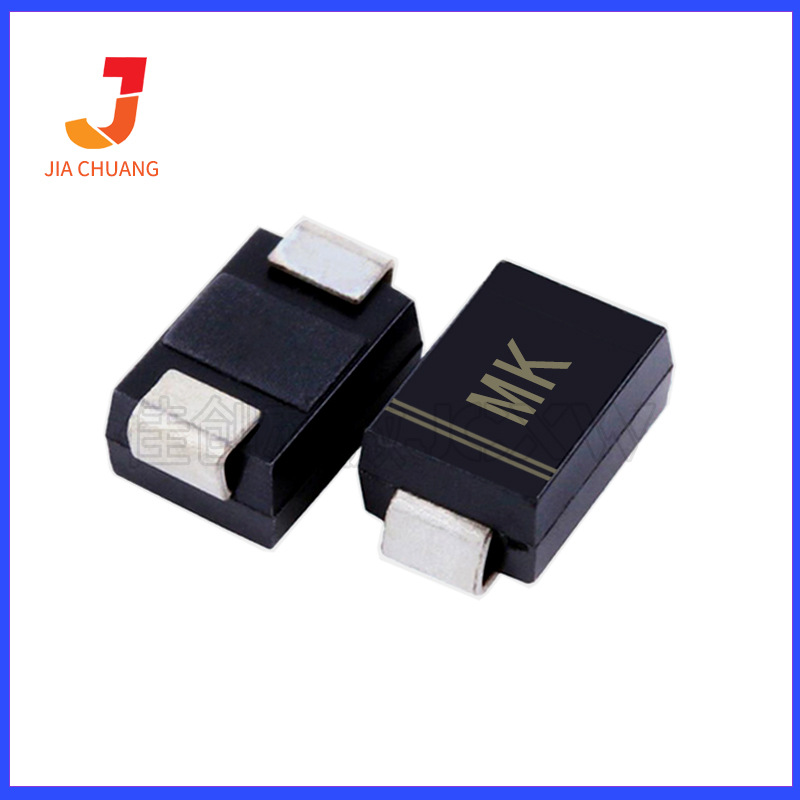国产替代 大芯片 SMBJ30A 中性丝印:MK 600W DO-214AA 单向TVS管