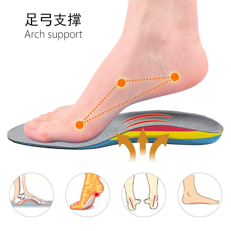 Прямые поставки внешней торговли для внутренних продаж. Стельки для коррекции вальгусной деформации стопы из материала EVA для плоскостопия. Стельки с мягкой подошвой. Индивидуальная амортизация.