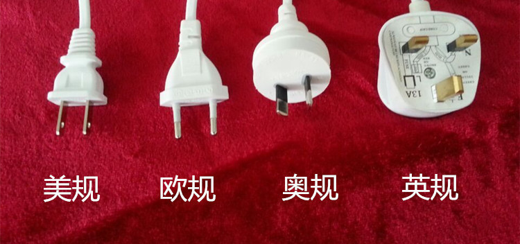 Rechargeable 10-Frequency Wand Massager, Silicone Body, 320mm, Plug-In Charging — detail image 2