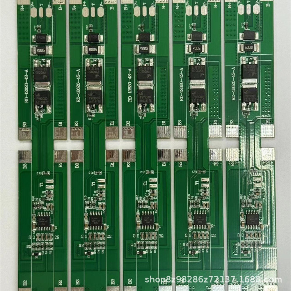 4串三元14.8V 7A 12A 18650扫地机器人筋膜枪 按摩枪锂电池保护板