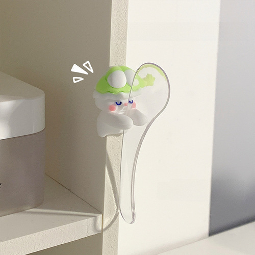 Desk storage self-adhesive wire clip charging cable clip data cord fastener cartoon cord organizer hub wire organizer