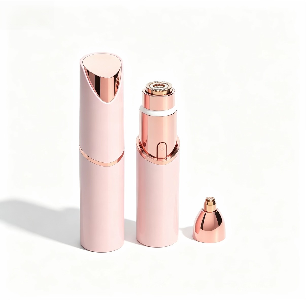 El afeitador de lápiz labial transfronterizo de dos en uno puede desmontar todo el cuerpo. el afeitador multiuso de carga portátil para mujeres para reparar el pelo. image 7