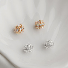 14K����ɫ��ʯ��߅���δ�׸��� �U���D�\���� diy�Ʒ���