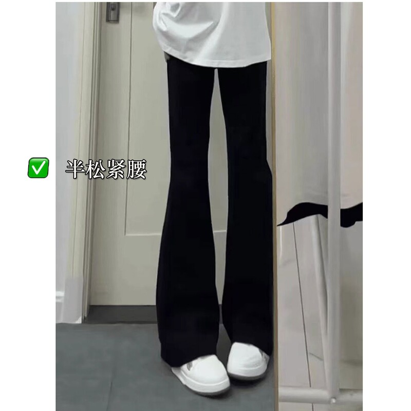 Black Willow Leaf Scimitar Flared Jeans for Men and Women, American High Street Style, Slim Straight Men's Pants, Trendy Brand