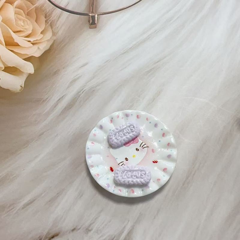 ミニシミュレーションマカロンクッキーDIYベーキングクリームヘアクリップ穴靴ボタンアクセサリー携帯ケースコップ貼り|undefined