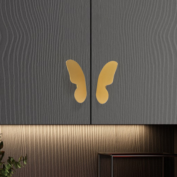 Brass cabinet door handle personalized Chinese shoe cabinet light…