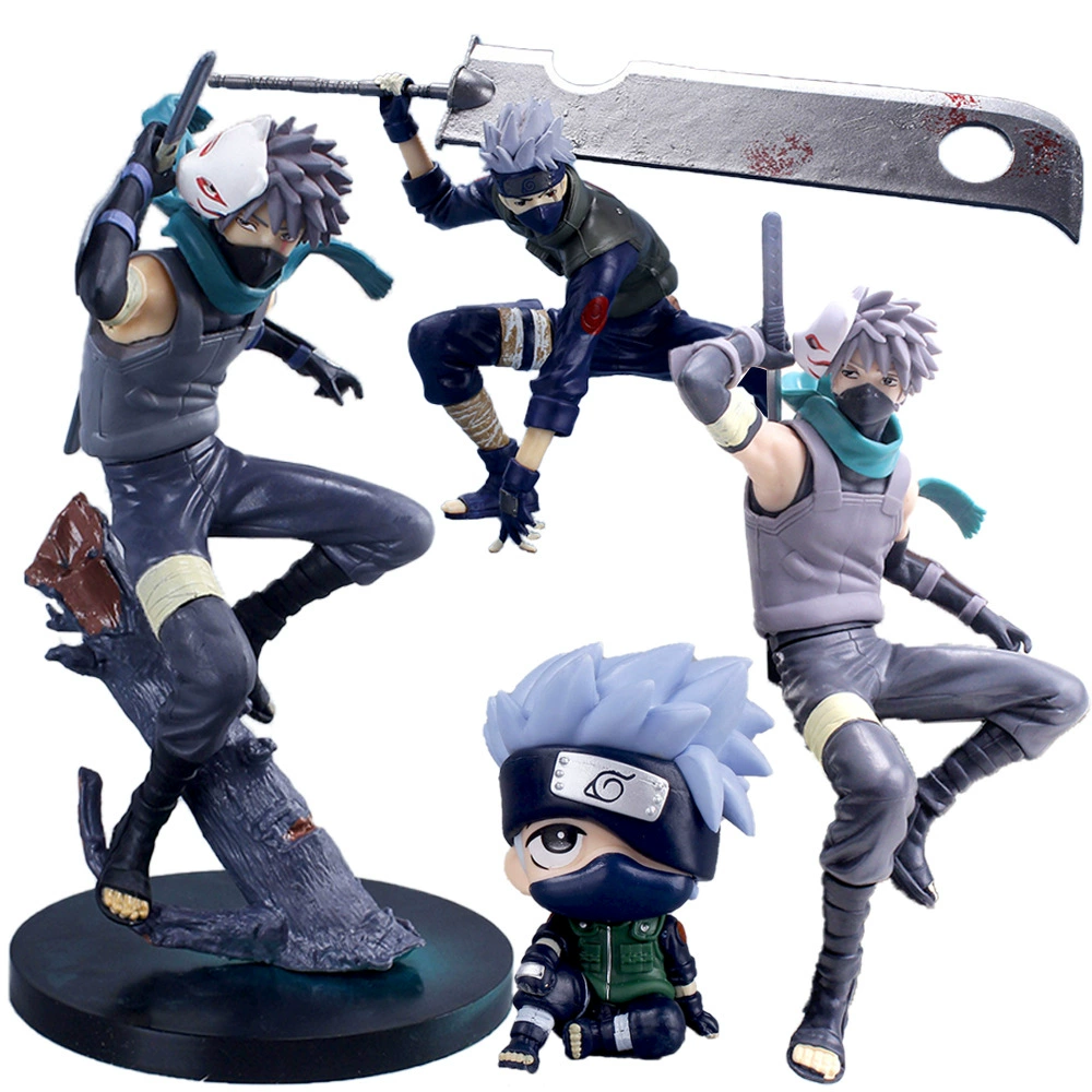 Коллекция серии Наруто: Kakashi Uchiha Itachi Sakura Sasuke Naruto Namikaze Minato модель
