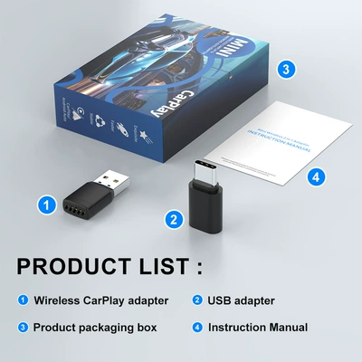 Box Car Machine Box, Simsiz CarPlay və Android Auto