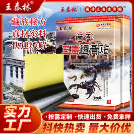 厂家批发藏传五毒透骨贴关节贴发热护颈护腰护膝跑江湖会销小礼品