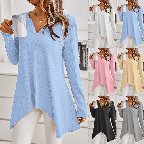 2024 AliExpress Wish Amazon eBay Western Spring Autumn Winter Woolen Sweater Best Selling Knitted Top Women's Sweater