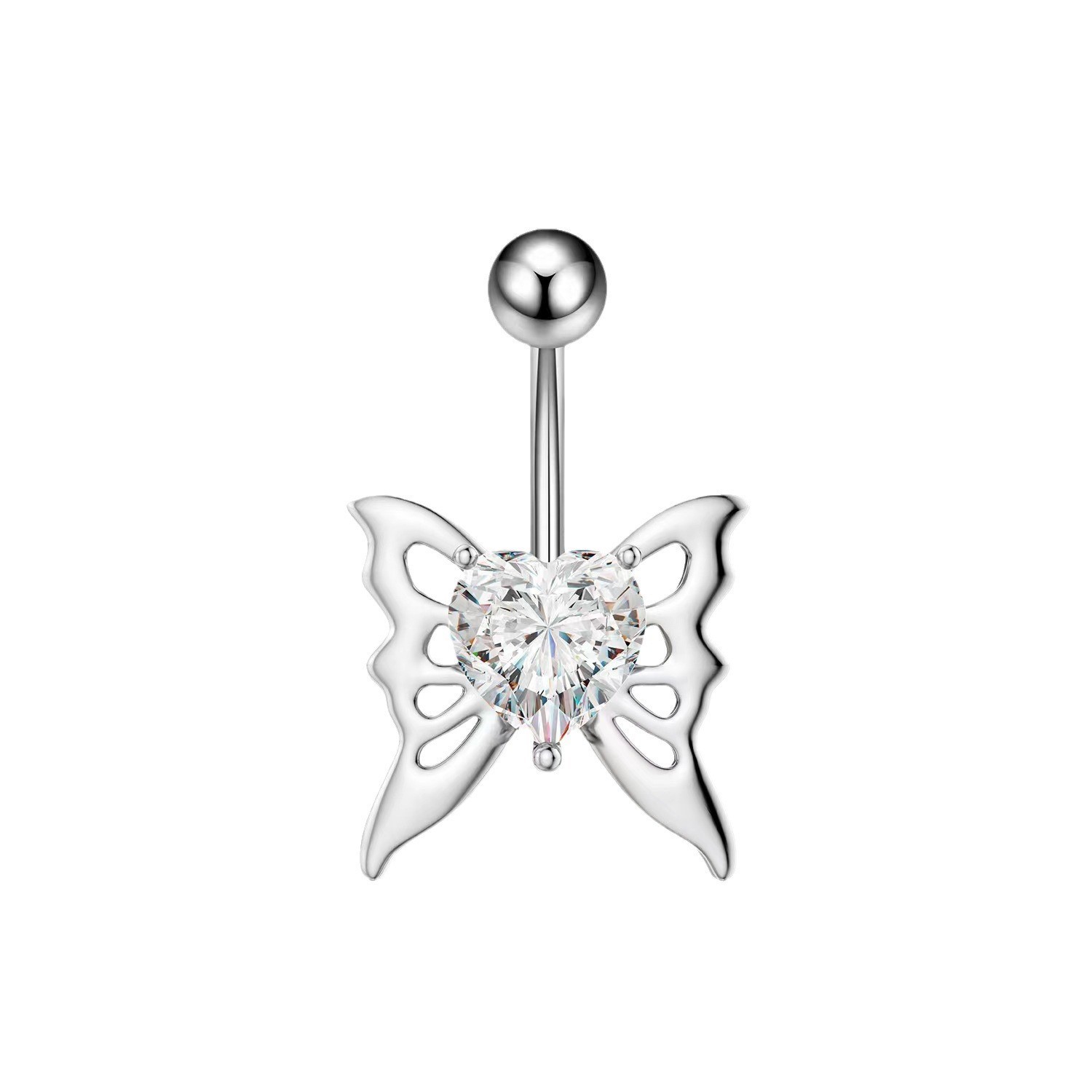 16G labret stud size and finish detail