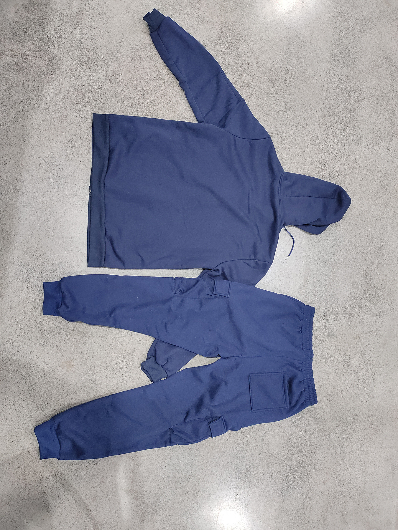 Men's Clothing Men's Heavyweight Fleece Lined Casual Sportswear Workwear Trendy Loose Suit Winter For Formal & Casual_viptrois.com