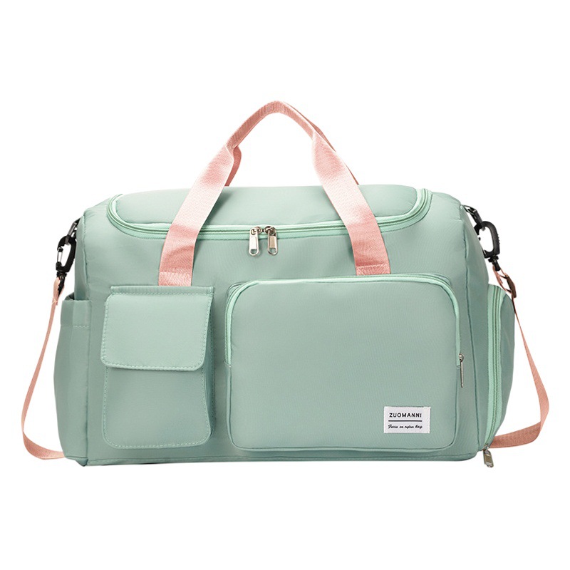 Deportes Fitness Bolsa de separación en húmedo y seco de las mujeres de gran capacidad ligero de alta apariencia de corta distancia bolso de las mujeres bolsa de equipaje bolsa de viaje