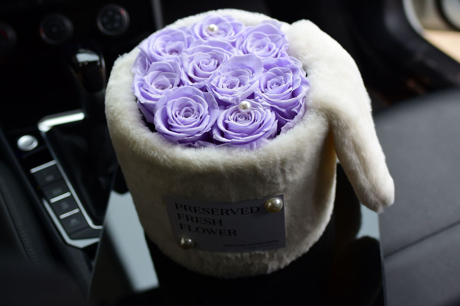 보라색 포옹 버킷 27*27*25cm