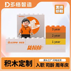 积木类;中颗粒积木;冰箱贴