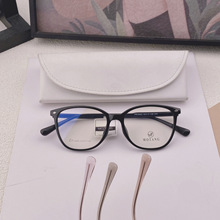 光学眼镜架适用各种脸型插镜腿插芯特色款大框架时尚眼镜框25802
