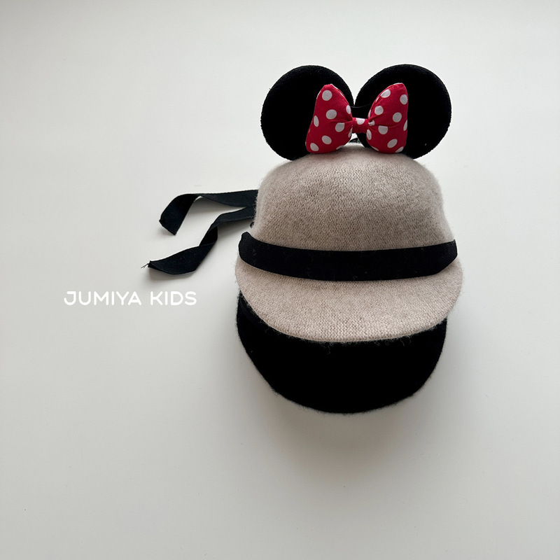 Who's Little Princess Mickey Children's Hat Spring and Autumn Sun Hat Baby Girl Travel Photo Wear Decorative Hat