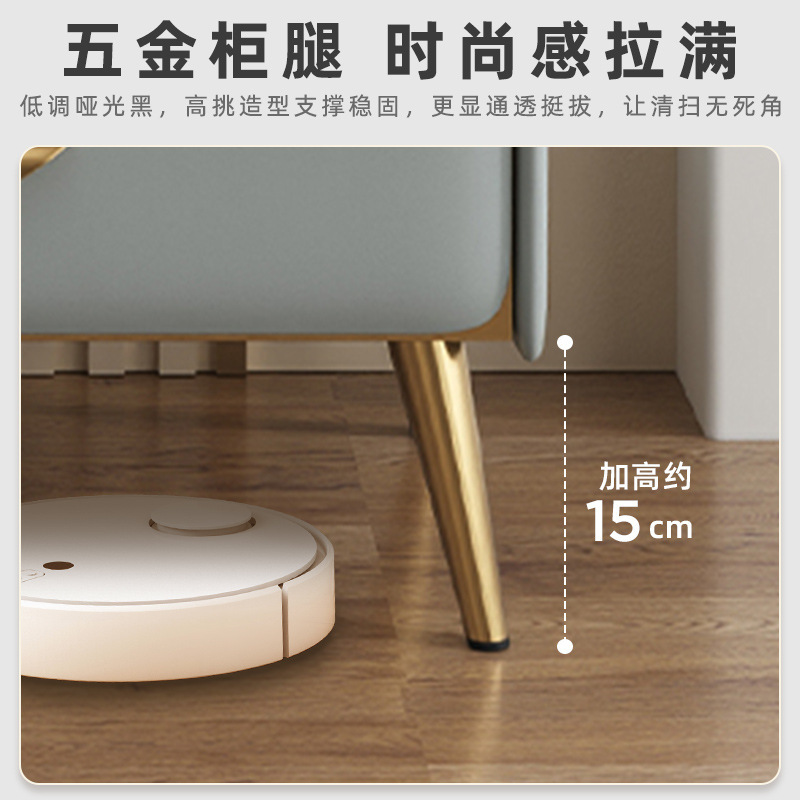 Mesa de cabecera de madera sólida lujosa alta sensación moderna y simple pequeño gabinete de cabecera de cama dormitorio pequeño gabinete de cabecera de cama